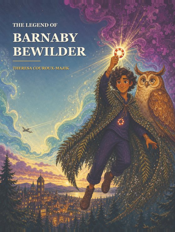 Front cover of The Legend of Barnaby Bewilder, Book 1